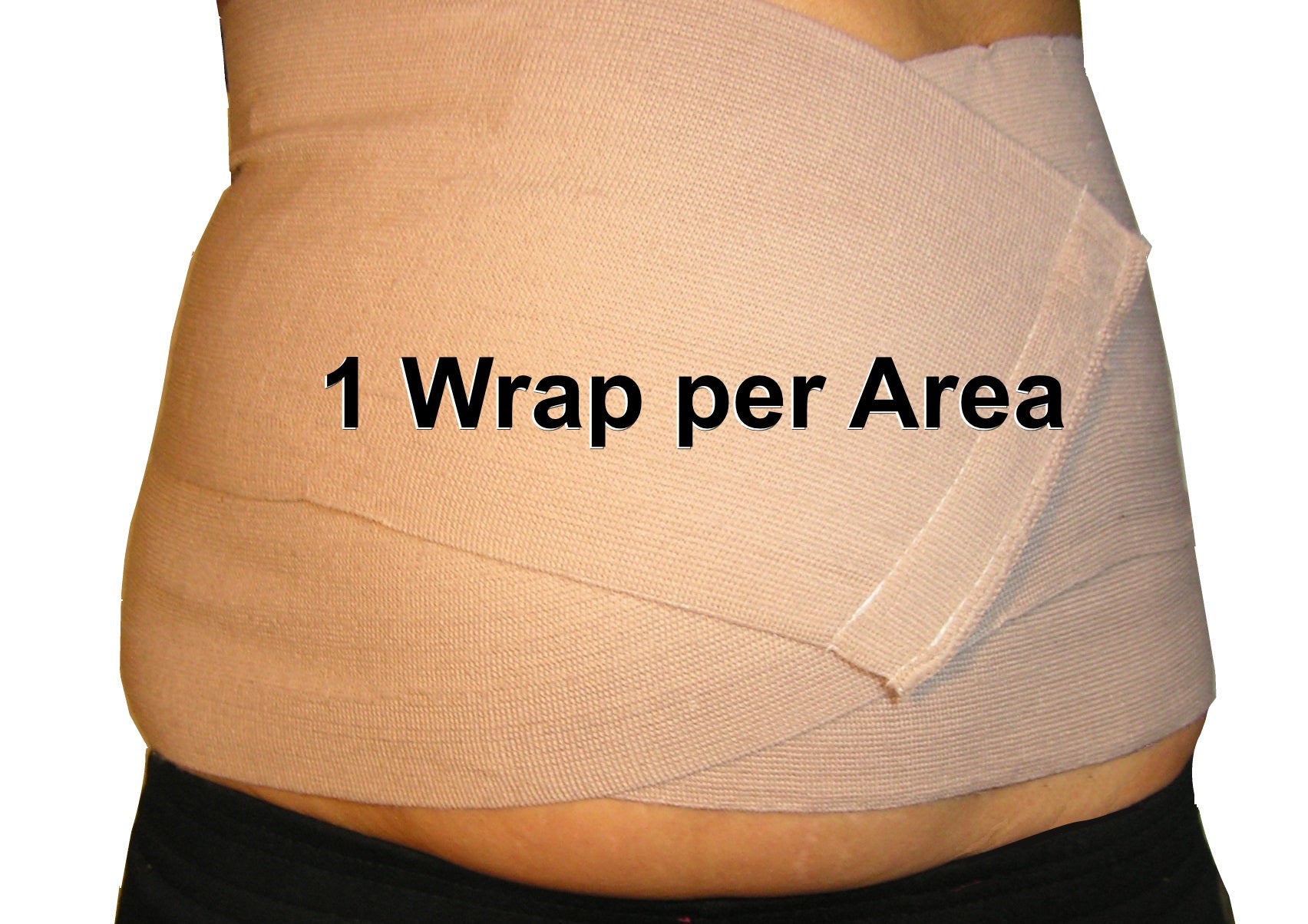 Pack of 3 Body Wrap Elastic Bandages - Ace Bandage with Velco